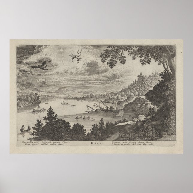 Póster A Queda de Ícaro (Frente)