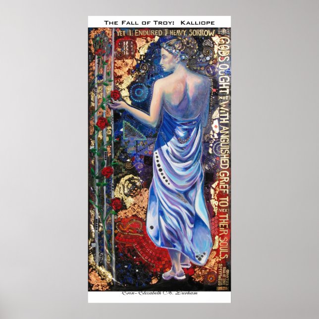 Póster A Queda de Troia: Kalliope (Frente)