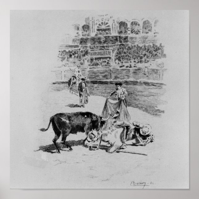 Poster A Queda de um Picador (Frente)