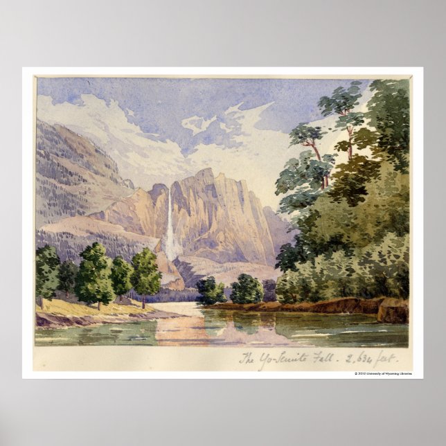 Póster A Queda de Yo-Semite. 2.634 pés (Frente)