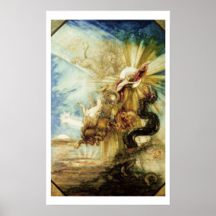 Poster A queda do Phaethon (w/c no papel)