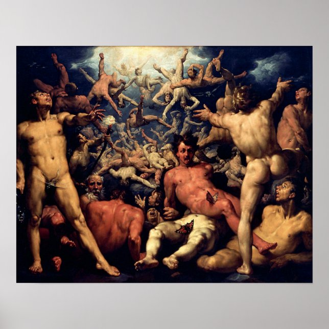 Poster A Queda dos Titãs (Frente)