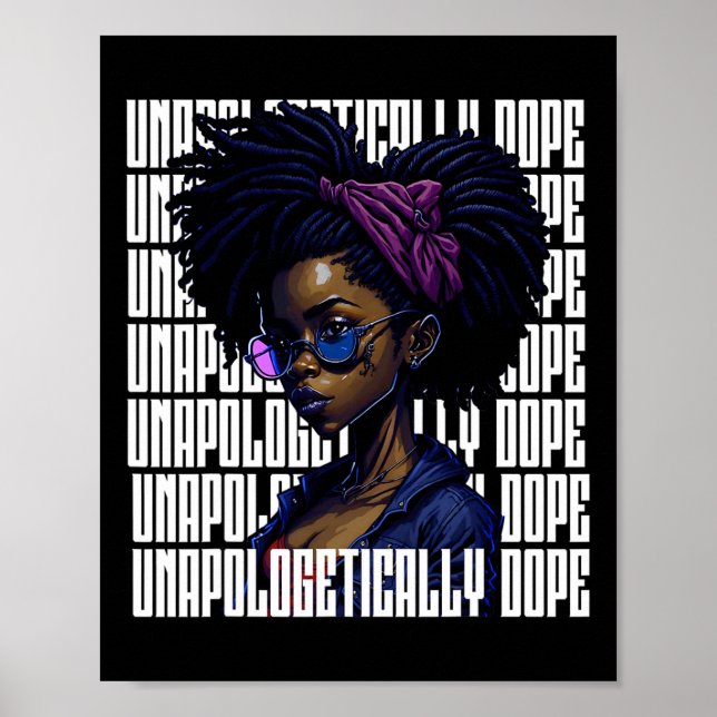 Poster A Rainha Afro Sem Peça De Desculpas Faz História N (Frente)