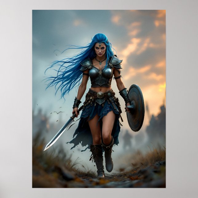 Poster A Rainha da Batalha  (Frente)