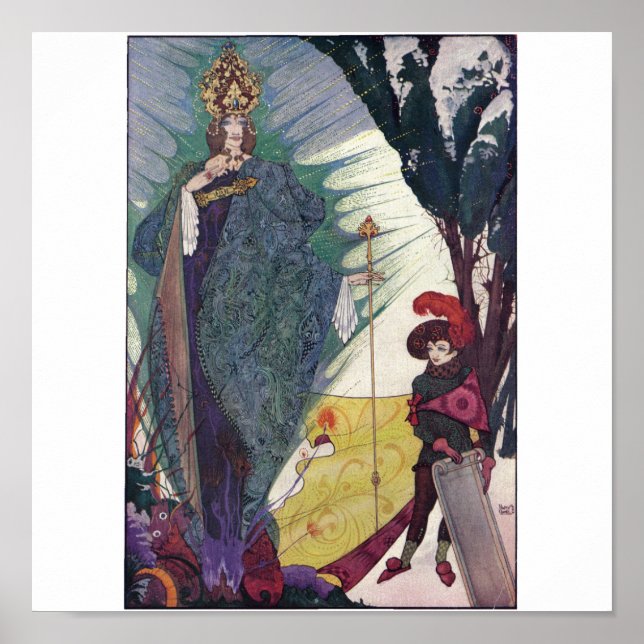 Poster A Rainha da Neve (Frente)