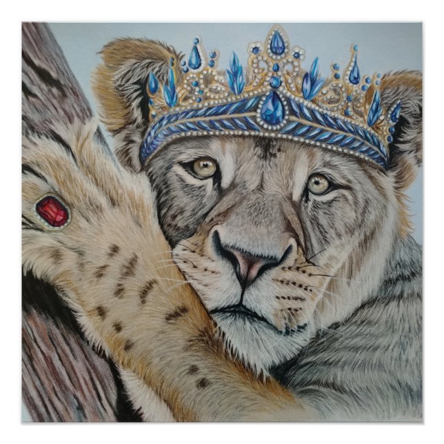 Póster A Rainha da Selva (Frente)