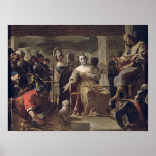 Poster A rainha de Sheba antes de Solomon