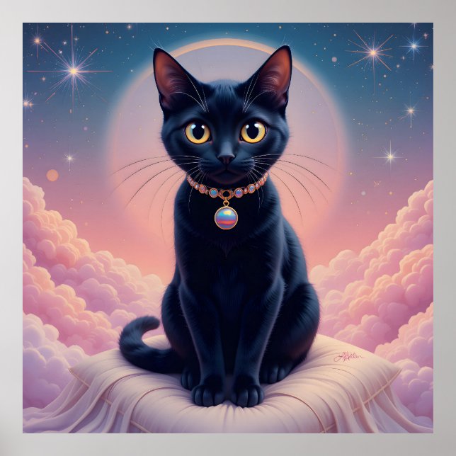 Poster A Rainha Do Céu Negro (Frente)