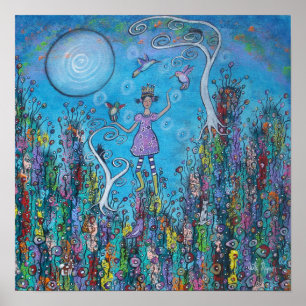 Poster A rainha do colibri