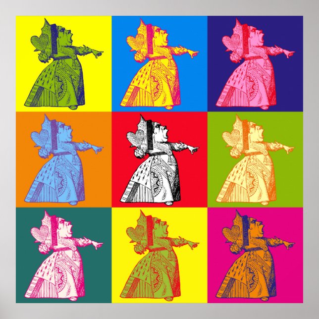 Poster A Rainha dos Corações Pop (Frente)