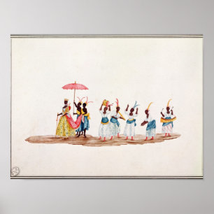 Póster A rainha e sua série