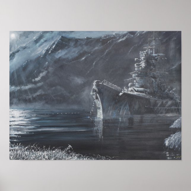 Póster A Rainha Única Do Tirpitz Do Norte, Noruega1944 (Frente)