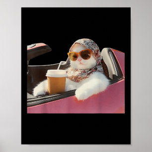 Poster A Raiva Do Cat Driving Meme Está Me Consumindo Hum