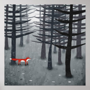 Poster A Raposa e a Floresta