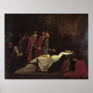 Póster A reconciliação do Montagues e do Capulets