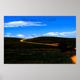 Póster A recuperação é possível por poster/Motivação