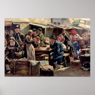 Póster A refeição, 1875
