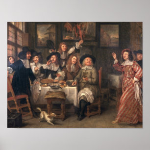 Póster A refeição dos artistas
