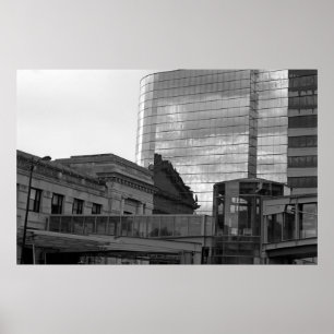Póster A relação na foto da arquitetura de Kansas City
