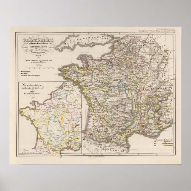 Póster A religião mais antiga da França (Frente)