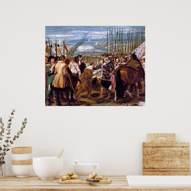 Poster A Rendição de Breda, belas artes, (Cozinha)