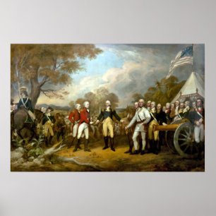 Póster A rendição do general Burgoyne