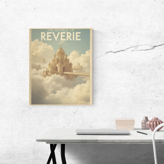 Poster A República do Devaneio - Cidade no Céu (Criador carregado)