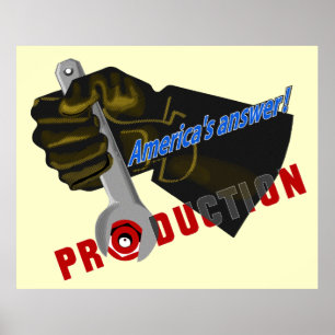 Poster A resposta de América - PRODUÇÃO