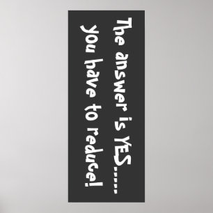 Póster A resposta é sim