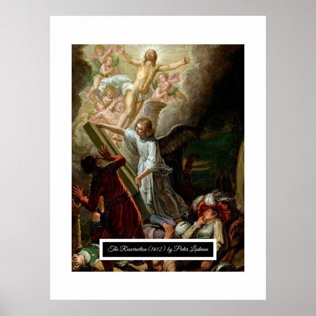 Poster A Ressurreição de Jesus (Frente)