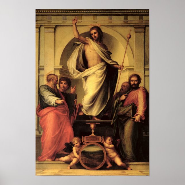 Póster A ressurreição do Cristo (Frente)