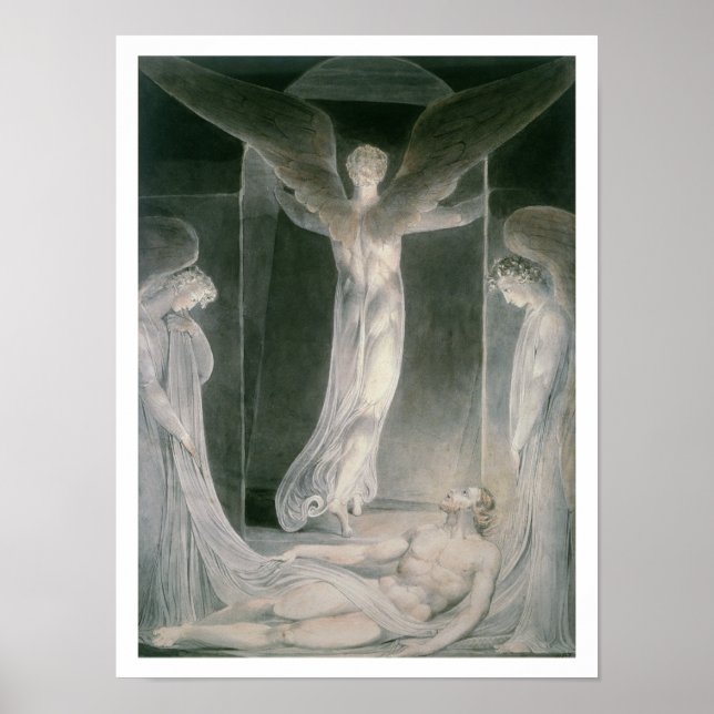 Póster A ressurreição: Os anjos tirando a pedra (Frente)