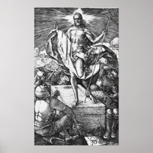 Póster A ressurreição por Albrecht Durer