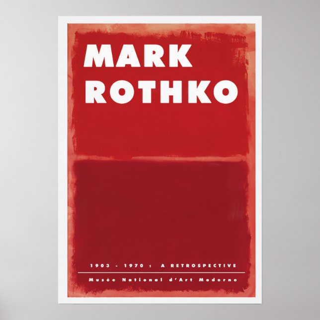 Poster A Retrospective 4 (Frente)