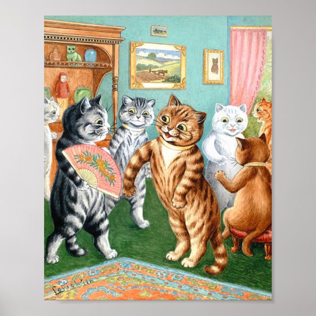 Poster A Reunião De Louis Wain (Frente)