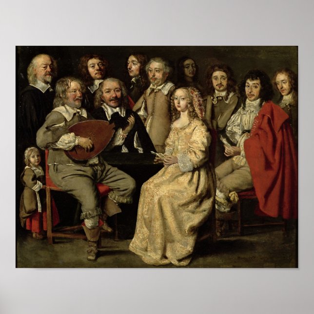 Póster A Reunião Musical, 1642 (Frente)