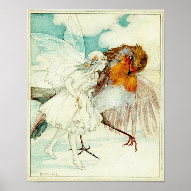 Póster A Robin e a Fada da Flor (Frente)