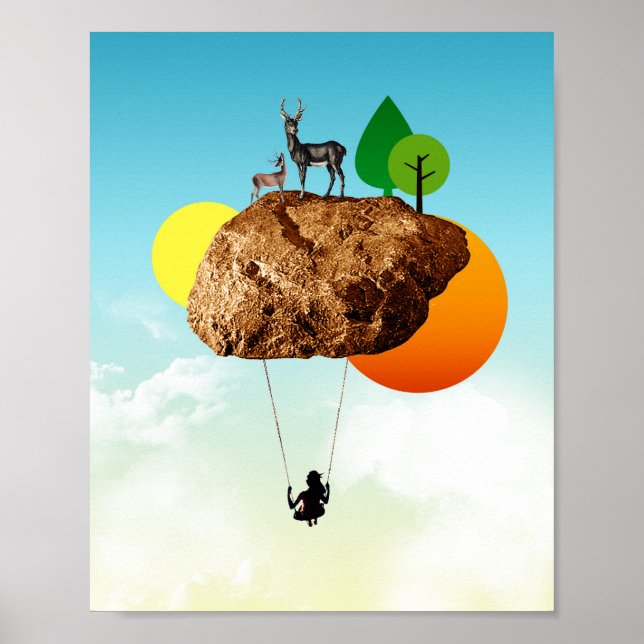 Poster A rocha da nossa existência (Frente)