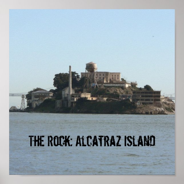 Póster A Rocha: Ilha Alcatraz (Frente)