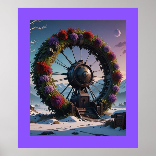 Poster A roda do Whispers (Frente)