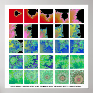 Póster A roda no fim do espaço-tempo