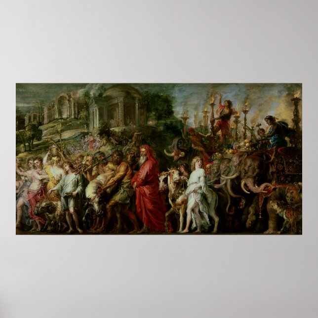 Póster A Roman Triumph, c.1630 (Frente)
