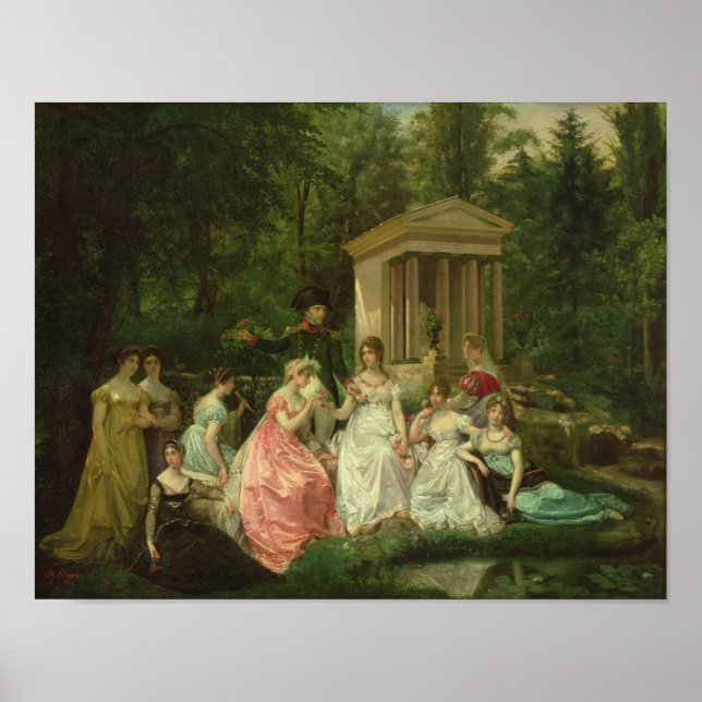 Poster A Rosa de Malmaison, c.1867 (Frente)