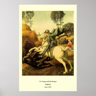 Póster A Rua de Raphael. George e o Dragão (cerca de 150