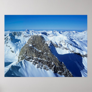 Poster A Rua Roggspitze Anton Holiday Card
