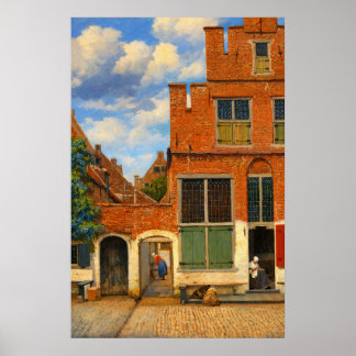 Poster A Ruzinha por Johannes Vermeer