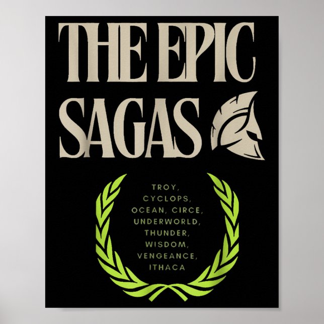 Poster A Saga Épica Odysseus Musical  (Frente)