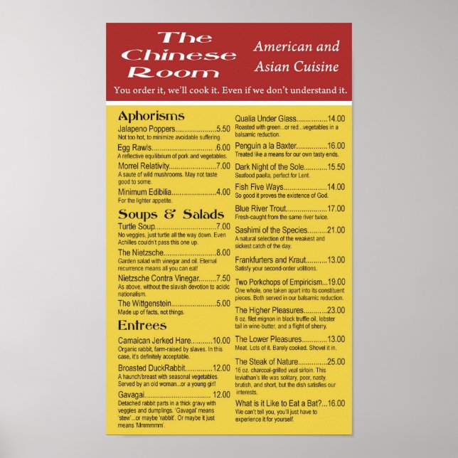 Póster A Sala Chinesa (Frente)