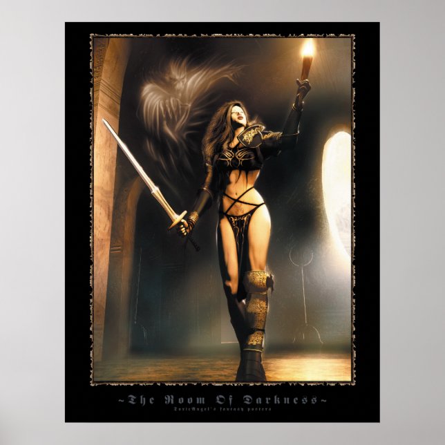 Poster A Sala Da Escuridão (Frente)