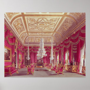 Póster A sala de estar carmesim, casa de Carlton